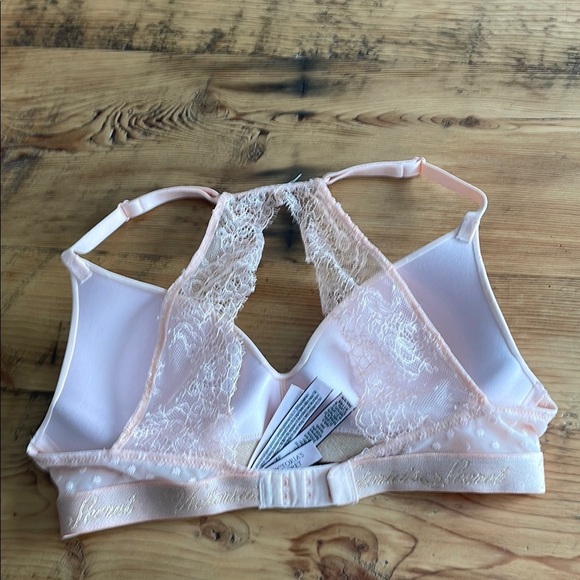 Victoria's Secret Pink and Gold Lace Bra - Picture 3 of 8